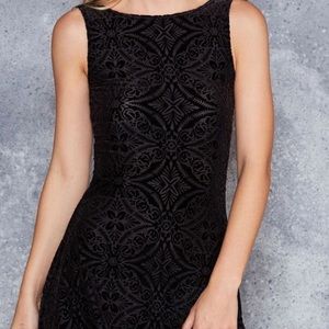 Blackmilk Burned Velvet Play Dress